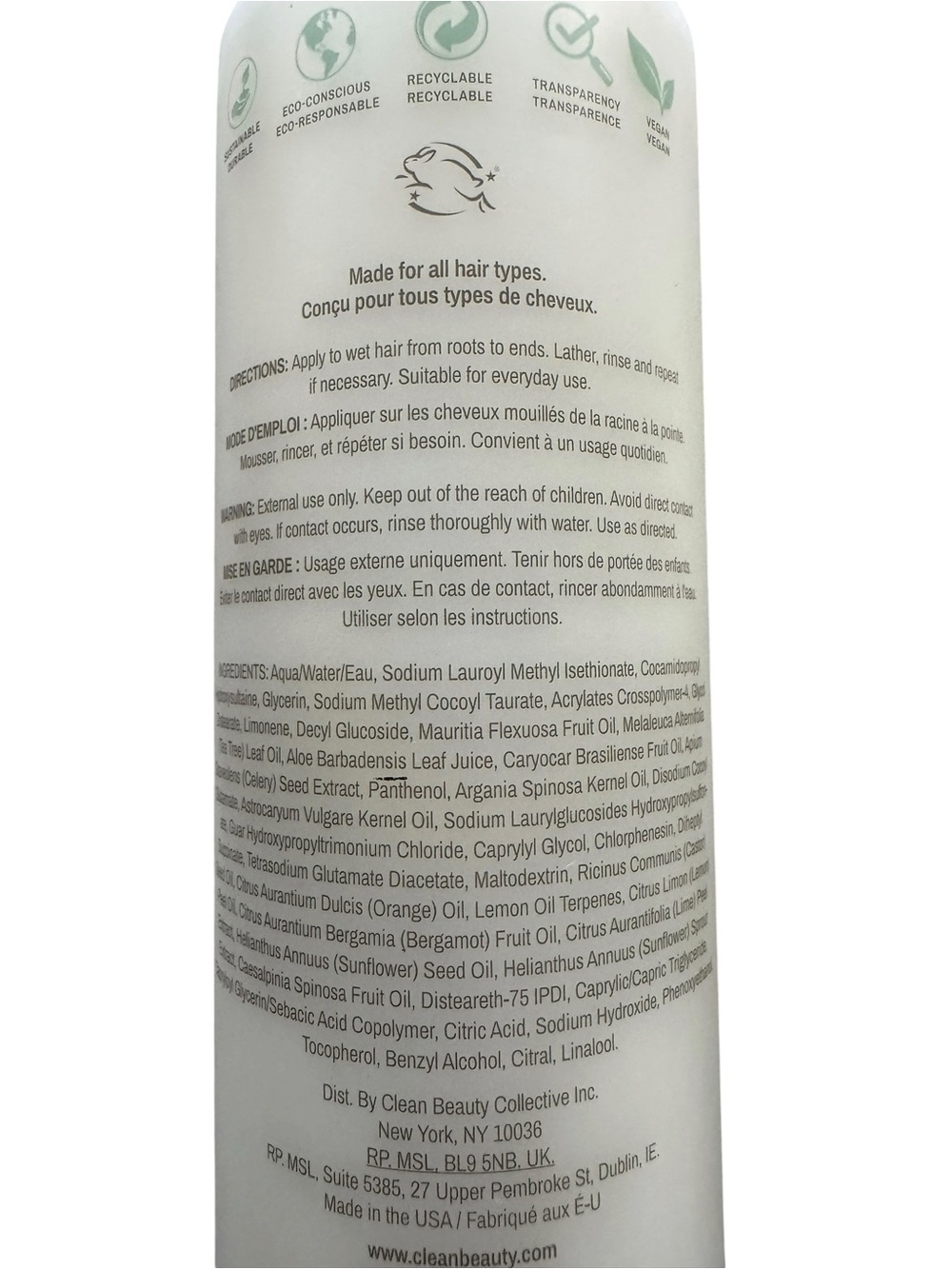 CLEAN RESERVE Buriti & Tucuma Essential Shampoo and Conditioner New - Picture 3 of 7